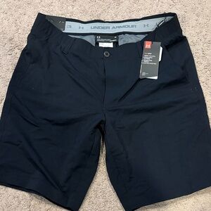 Under Armour Men's Black Athletic Shorts